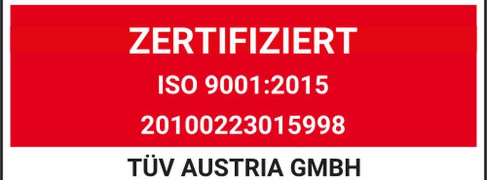 Zertifiziert nach ISO 9001:2015